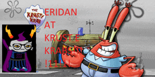 Mr Krabs Eridan GIF - Mr Krabs Eridan Homestuck GIFs