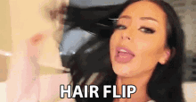 Hair Flip Girly Stuff GIF - Hair Flip Girly Stuff Confident GIFs