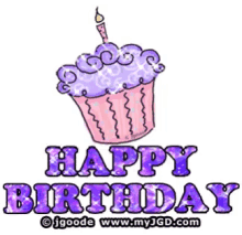 Happy Birthday Sparkle GIF - Happy Birthday Sparkle Cupcake GIFs