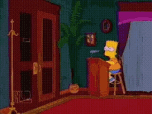 Simpsons Hi GIF