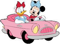 Car Minnie Mouse Sticker