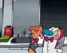 Ren And Stimpy Helpful GIF - Ren And Stimpy Helpful Ren And Stimpy Adult Party GIFs