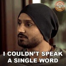 I Couldnt Speak A Single Word Bhajji GIF - I Couldnt Speak A Single Word Bhajji Harbhajan Singh GIFs