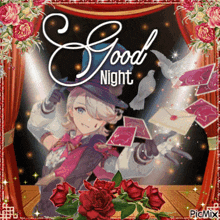 Goodnight Night GIF - Goodnight Night Genshin GIFs