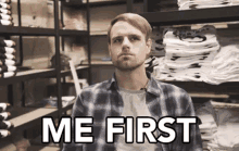 Me First Priority GIF - Me First Priority Important GIFs