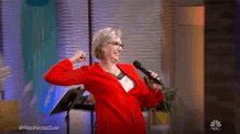 punch lets go lets do it we got this jane lynch