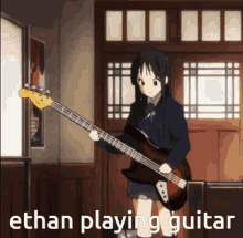 Fauxev Ethan Guitar GIF - Fauxev Ethan Guitar Ethan GIFs