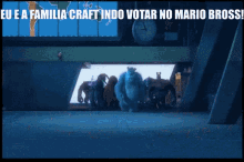 Mario Monsters Inc GIF - Mario Monsters Inc Votar GIFs