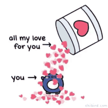 All My Love For You Pour Love GIF