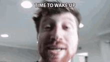 Time To Wake Up Scotty Sire GIF - Time To Wake Up Scotty Sire Rise And Shine GIFs