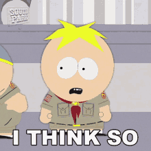 I Think So Butters Stotch GIF - I Think So Butters Stotch South Park GIFs
