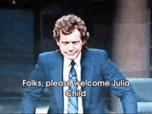 Chef Julia Child On David Letterman'S Late Night Show GIF - Julia Child David Letterman Television GIFs