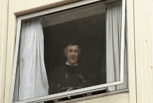Partridge Window GIF - Partridge Window Funny GIFs