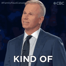 Kind Of Gerry Dee GIF - Kind Of Gerry Dee Family Feud Canada GIFs