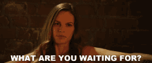 What Are You Waiting For Hilary Swank GIF - What Are You Waiting For Hilary Swank Fatale GIFs