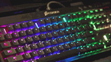 Rgb Keyboard Neon Lights GIF - Rgb Keyboard Neon Lights Glowing Keyboard GIFs