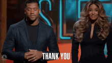 Thank You Russell Wilson GIF - Thank You Russell Wilson Ciara GIFs