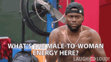 Whats The Male To Woman Energy Here Kevin Hart GIF - Whats The Male To Woman Energy Here Kevin Hart Cold As Balls GIFs