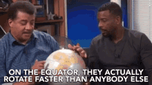 Equator Rotate Faster GIF - Equator Rotate Faster Compare To Anybody GIFs