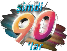 simdi90lar logo sparkle shining