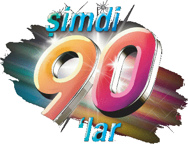 Simdi90lar Logo Sticker - Simdi90lar Logo Sparkle Stickers