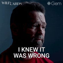 a man says i knew it was wrong in a dark room