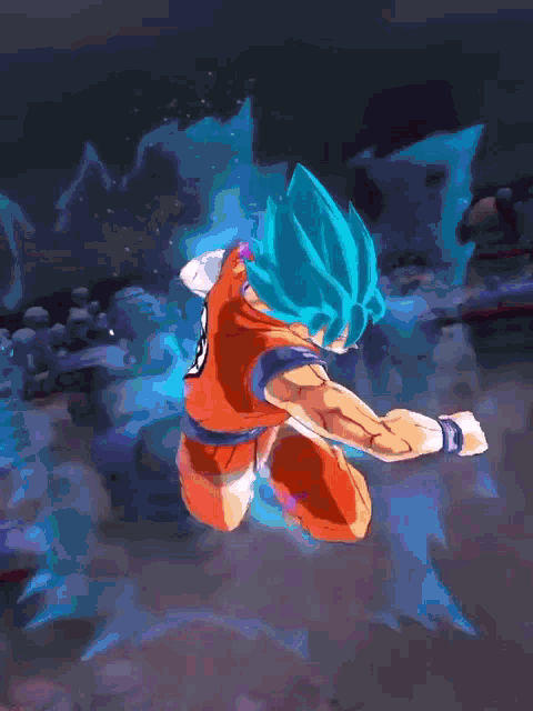 Goku Ssj Blue GIF - Goku Ssj Blue - Discover & Share GIFs