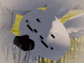 a computer generated image of a koala bear laying down in the grass