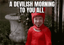 Devil Lannavo GIF - Devil Lannavo Morning GIFs