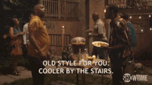Old Style For You Cooler By The Stairs GIF - Old Style For You Cooler By The Stairs Cooler GIFs