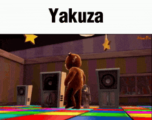 Yakuza Naughty Bear GIF - Yakuza Naughty Bear Disco GIFs