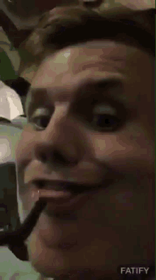 Fat Funny Face GIF - Fat Funny Face Sip GIFs