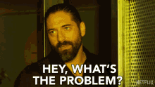 Hey Whats The Problem Boxer GIF - Hey Whats The Problem Boxer White Lines GIFs