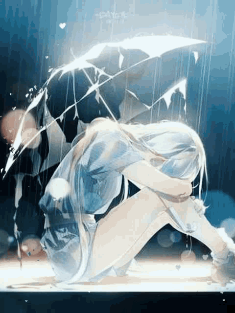 Sad In Rain Anime Girl Sad GIF - Sad In Rain Anime Girl Sad Raining -  Discover & Share GIFs