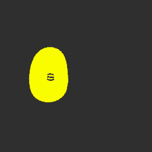 a cartoon drawing of a mouth with the word mg coming out of it