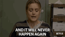 And It Will Never Happen Again Learned My Lesson GIF - And It Will Never Happen Again Learned My Lesson Not Happening GIFs