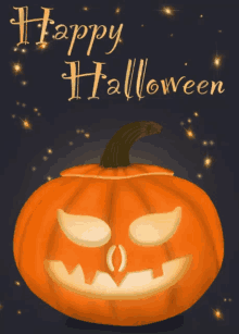 Happy Halloween Procreate GIF - Happy Halloween Procreate Illustration GIFs