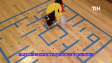 Make Activities For Your Pets Too Dog Maze GIF - Make Activities For Your Pets Too Dog Maze Snack Maze GIFs