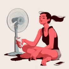 Hot Cooling Down GIF - Hot Cooling Down Wind GIFs