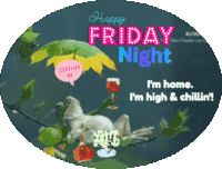Friday Night Sticker