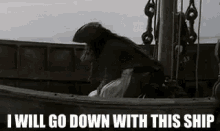 Go Down With This Ship Jack Sparrow GIF