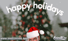 John Cena Happy Holidays GIF - John Cena Happy Holidays Merry Christmas GIFs
