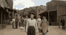 Old Fashioned Lady Dressed Up GIF