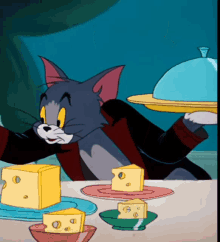 Smiling Tom Tom And Jerry GIF - Smiling Tom Tom And Jerry Evil Smi GIFs