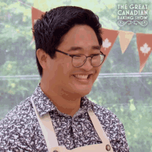 Smiling Stephen GIF - Smiling Stephen The Great Canadian Baking Show GIFs