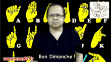 Bon Dimanche Lsf Bon Dimanche Usm67 GIF - Bon Dimanche Lsf Bon Dimanche Usm67 Sign Language GIFs