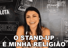 O Stand Up E Minha Religiao Stand Up Is My Religion GIF