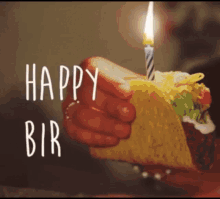 Happybirthday Taco GIF - Happybirthday Taco Mexico GIFs