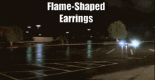 Flame Shaped Earrings Fire GIF - Flame Shaped Earrings Fire Sluggerpunk GIFs