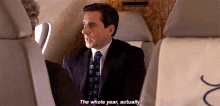 Michael Scott The Whole Year GIF - Michael Scott The Whole Year The Office GIFs